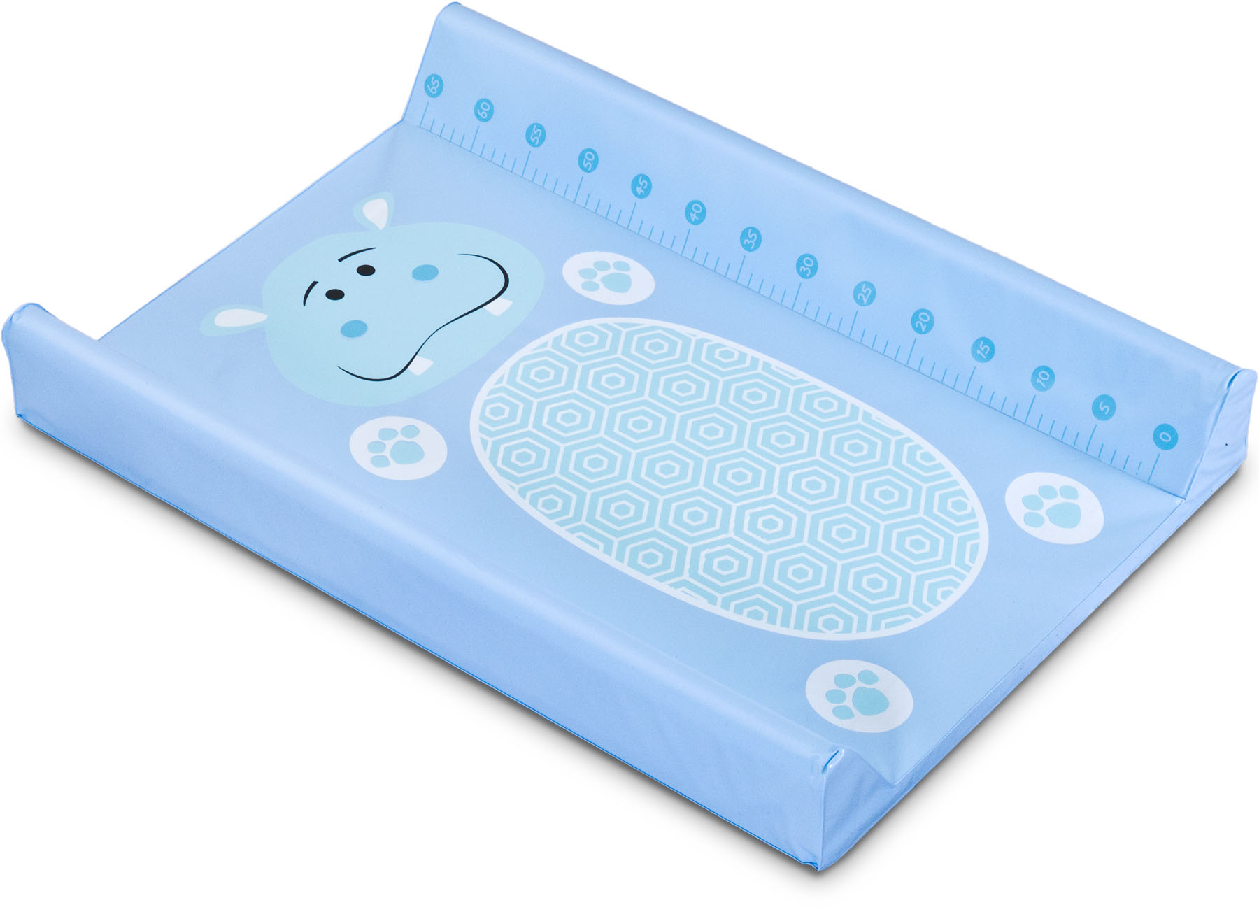 Animals Changing Pad – hippo blue