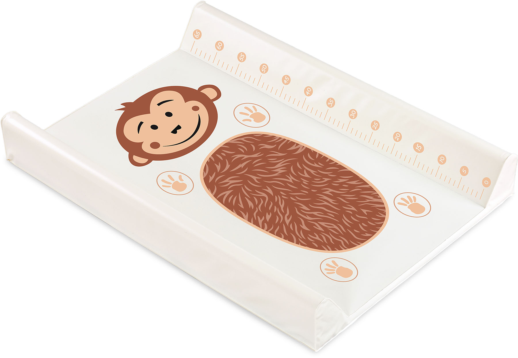 Animals Changing Pad – monkey beige