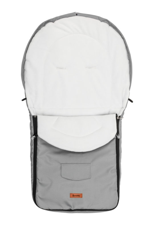 Stroller sleeping bag – grey/polar