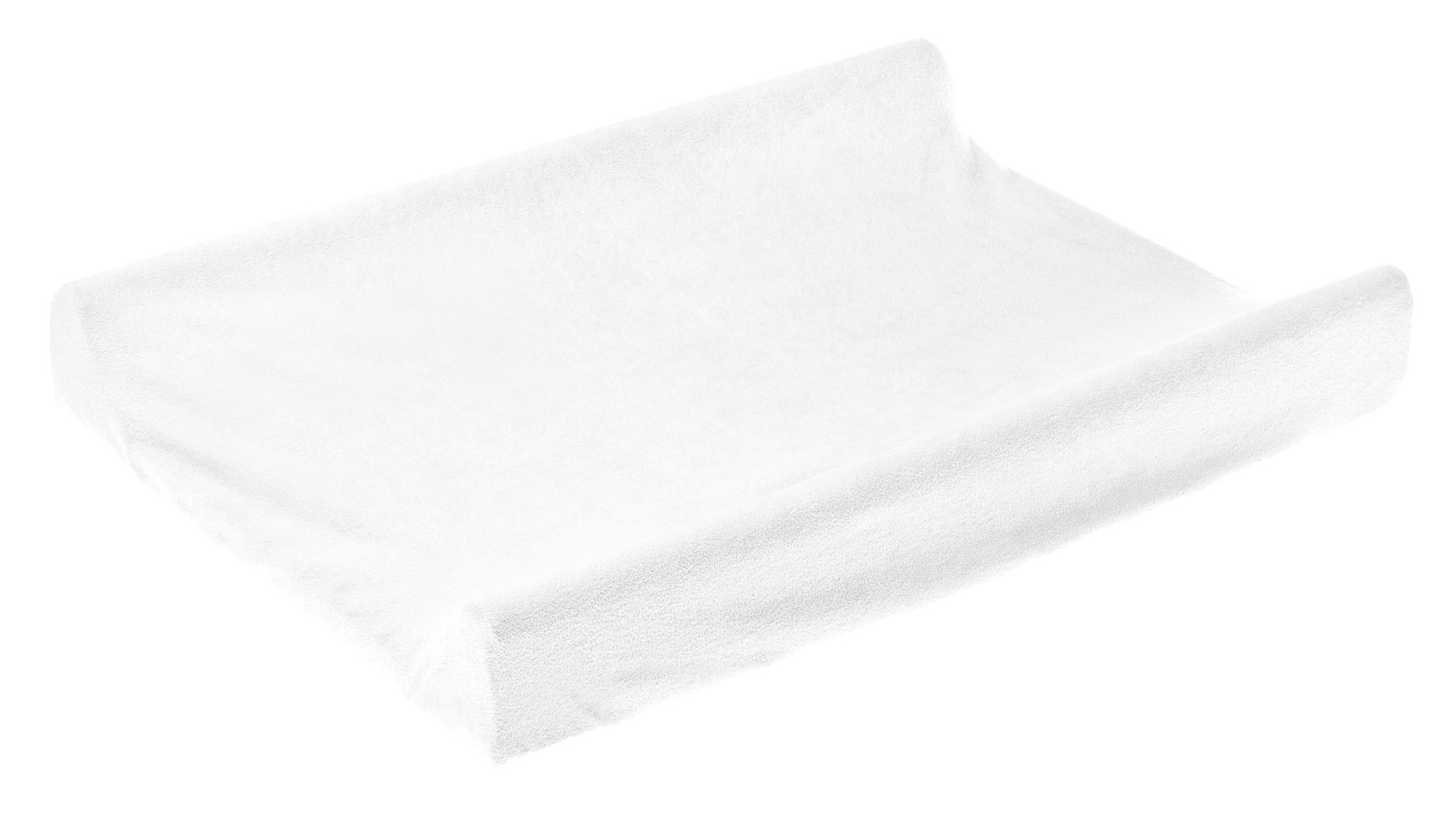 Terry Changing Pad Cover – white