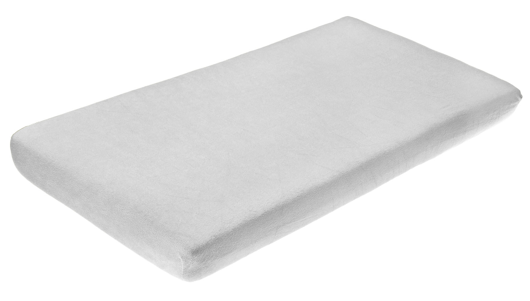 Frotte bed sheet with elastic band – grey