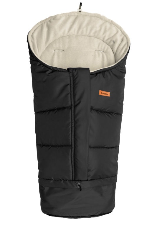 Combi  3in1 Romper Bag – grey/beige polar fleece