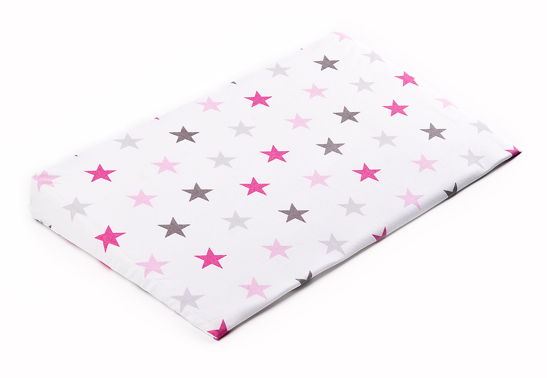 Pokrowiec na poduszkę-klin do łóżeczka – galaktyka różowy