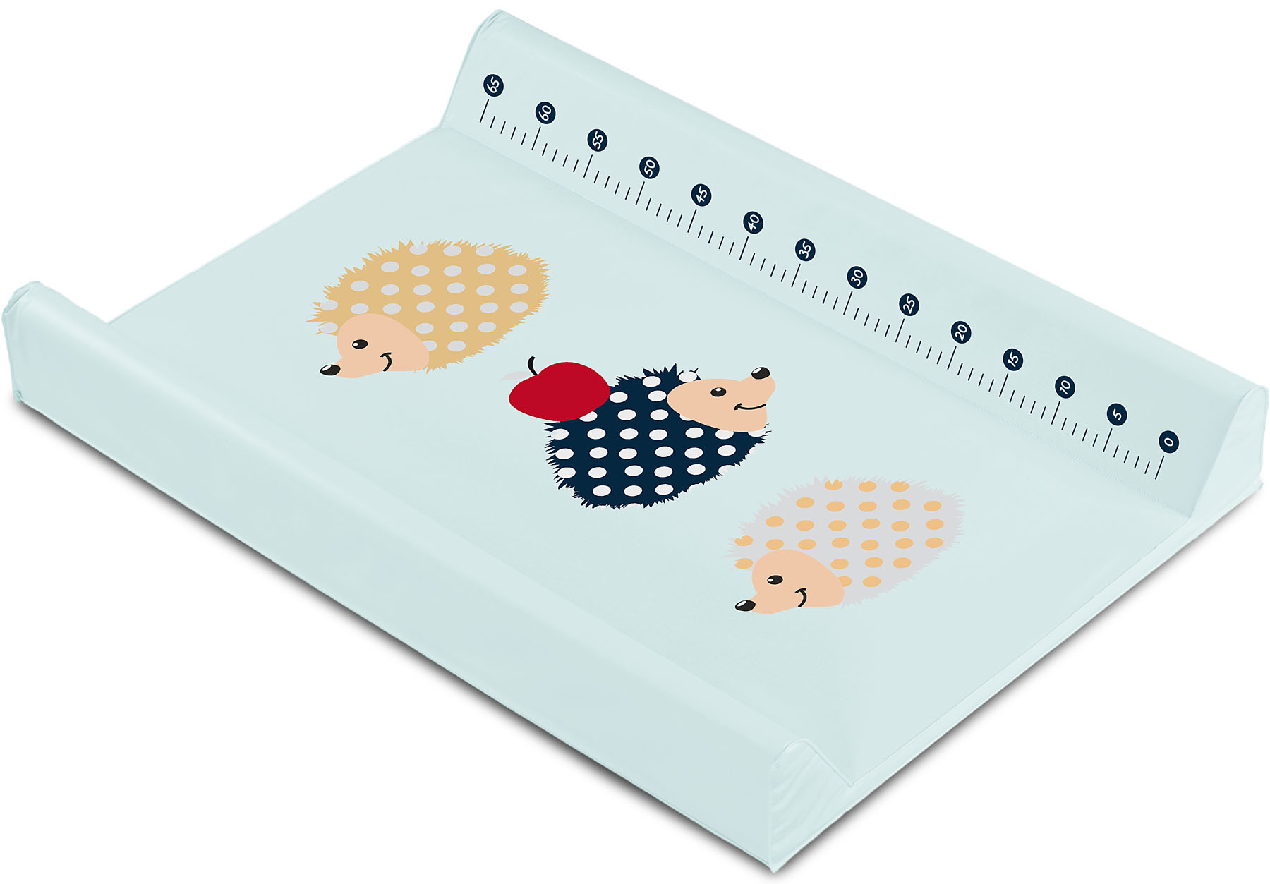 Hedgehogs Changing Pad – mint