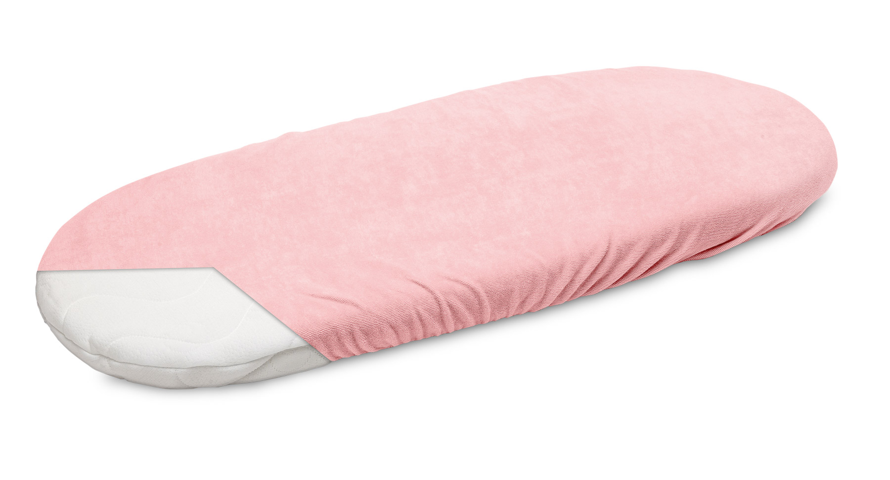 Terry Pushchair Sheet – pink