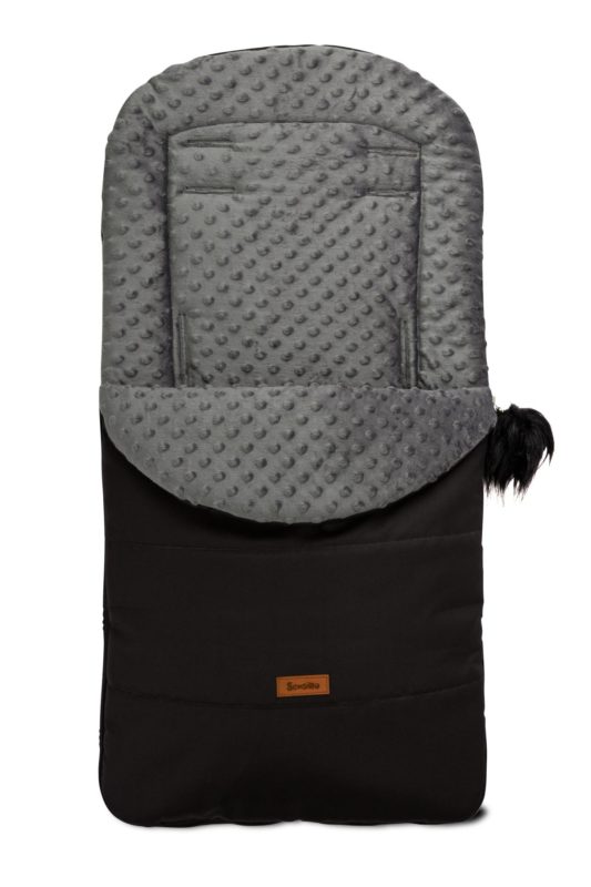 Husky Romper Bag – black/dark grey