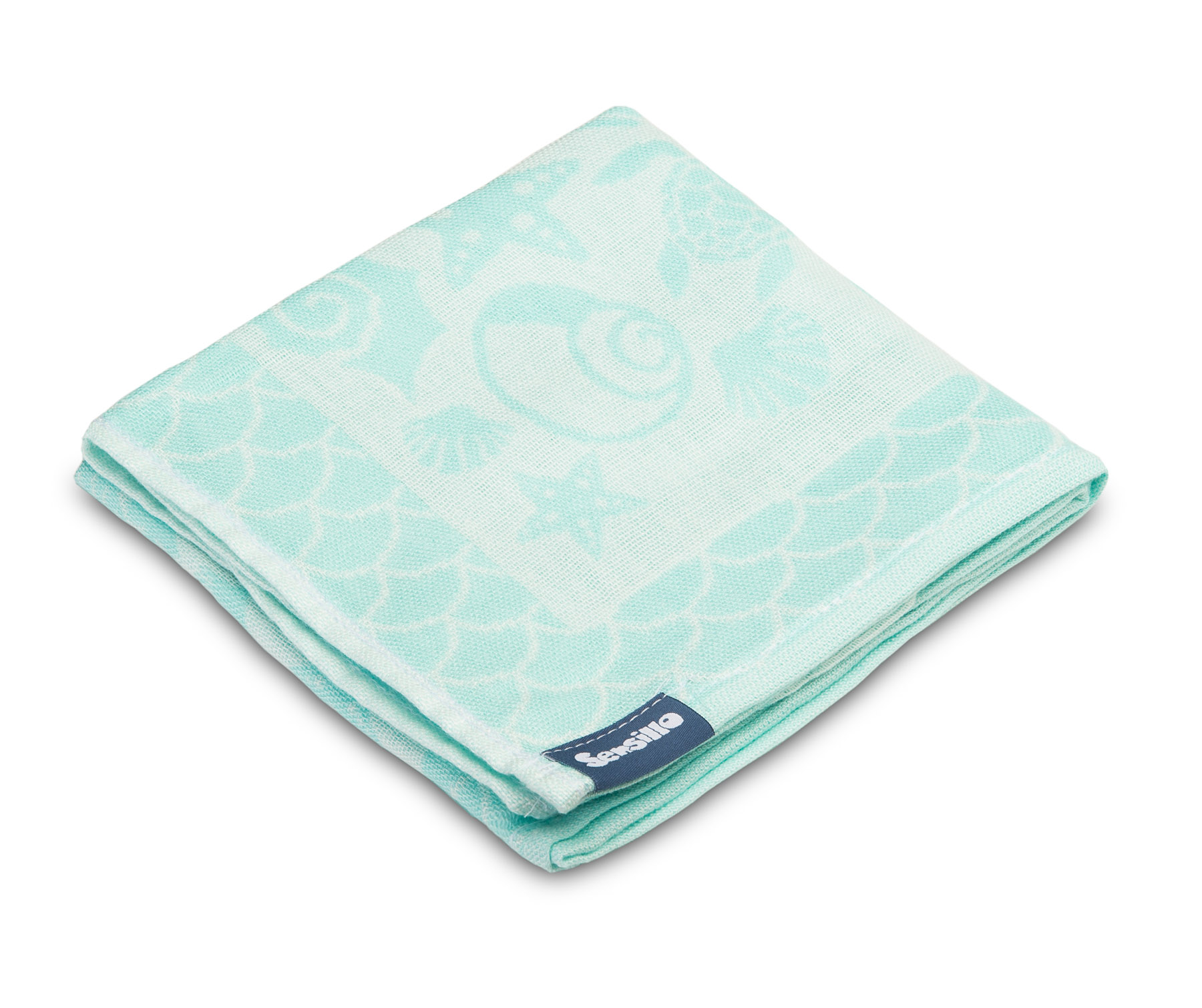 Bamboo and cotton diaper – mint shells