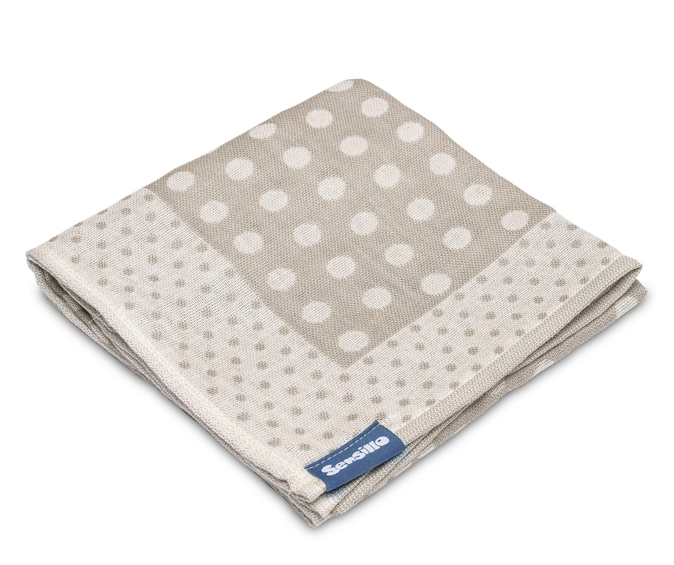 Bamboo and cotton diaper – latte dots
