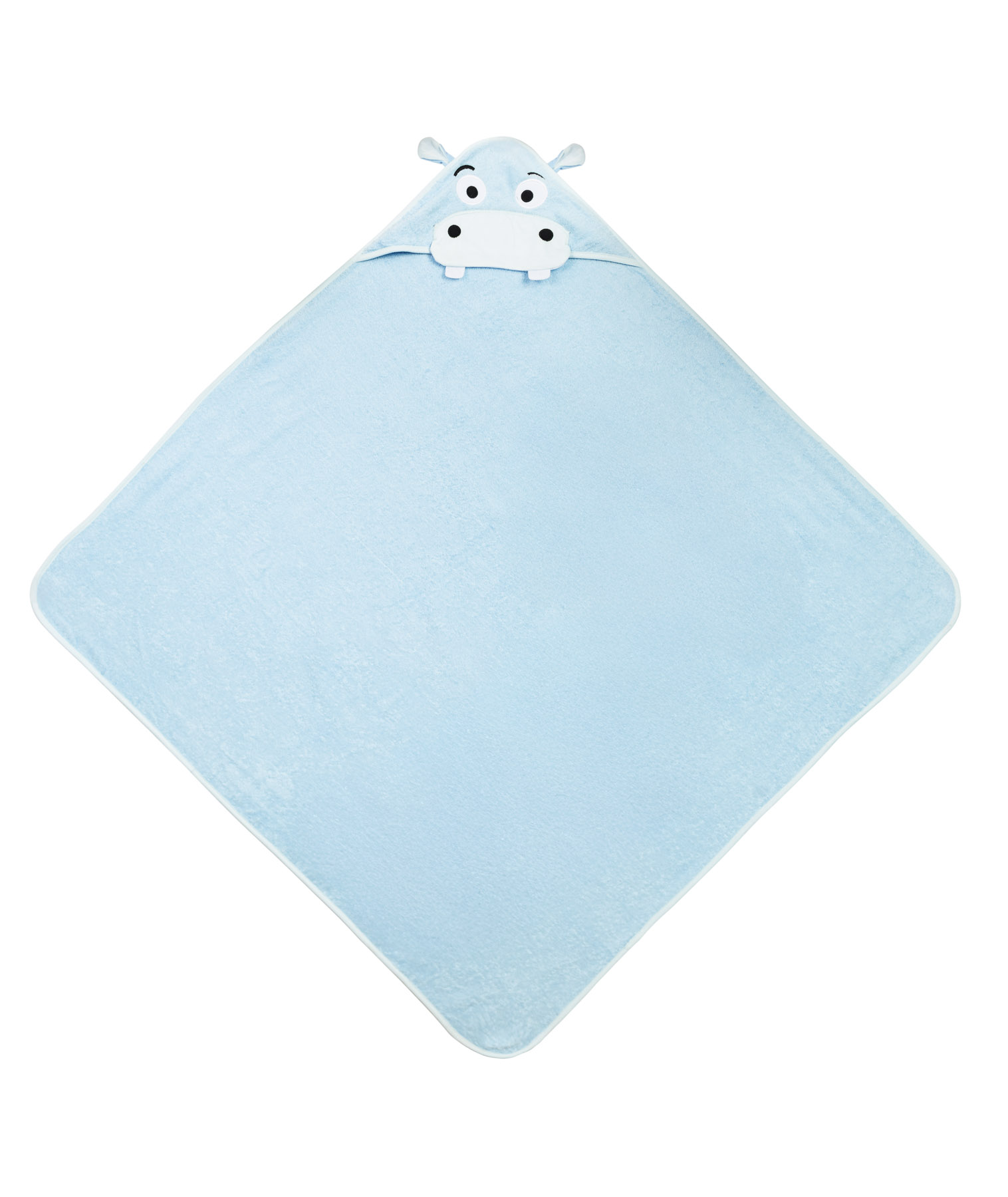 WATERFRIENDS OKRYCIE KĄPIELOWE 100X100 HIPOPOTAM BLUE