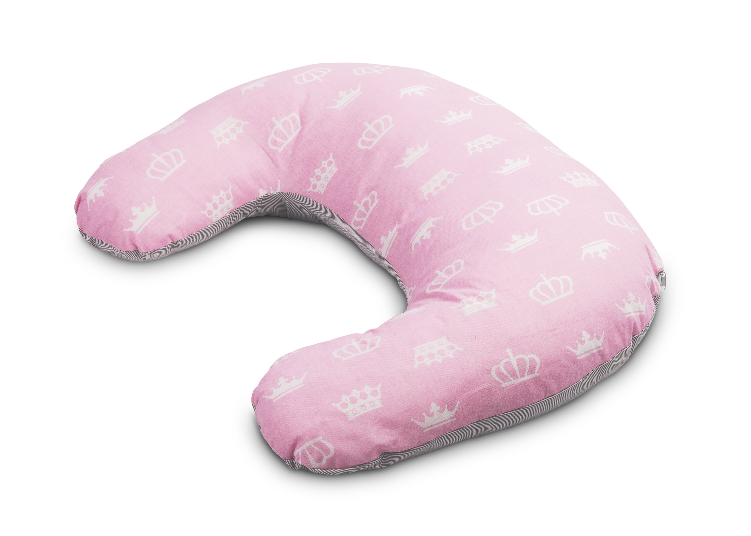 Pillow for Feeding – crowns pink