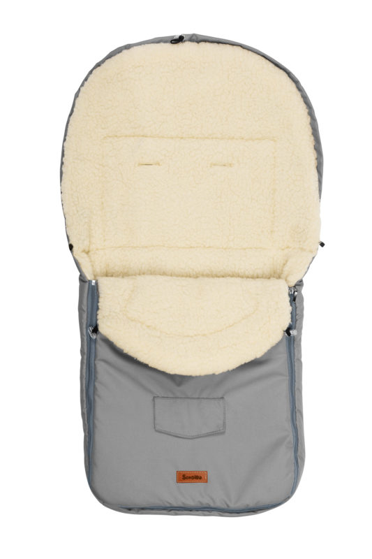 Classic Romper Bag – light grey/wool