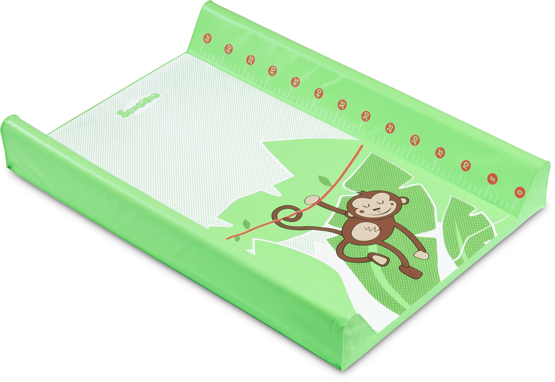 Tropical Changing Pad – monkey green