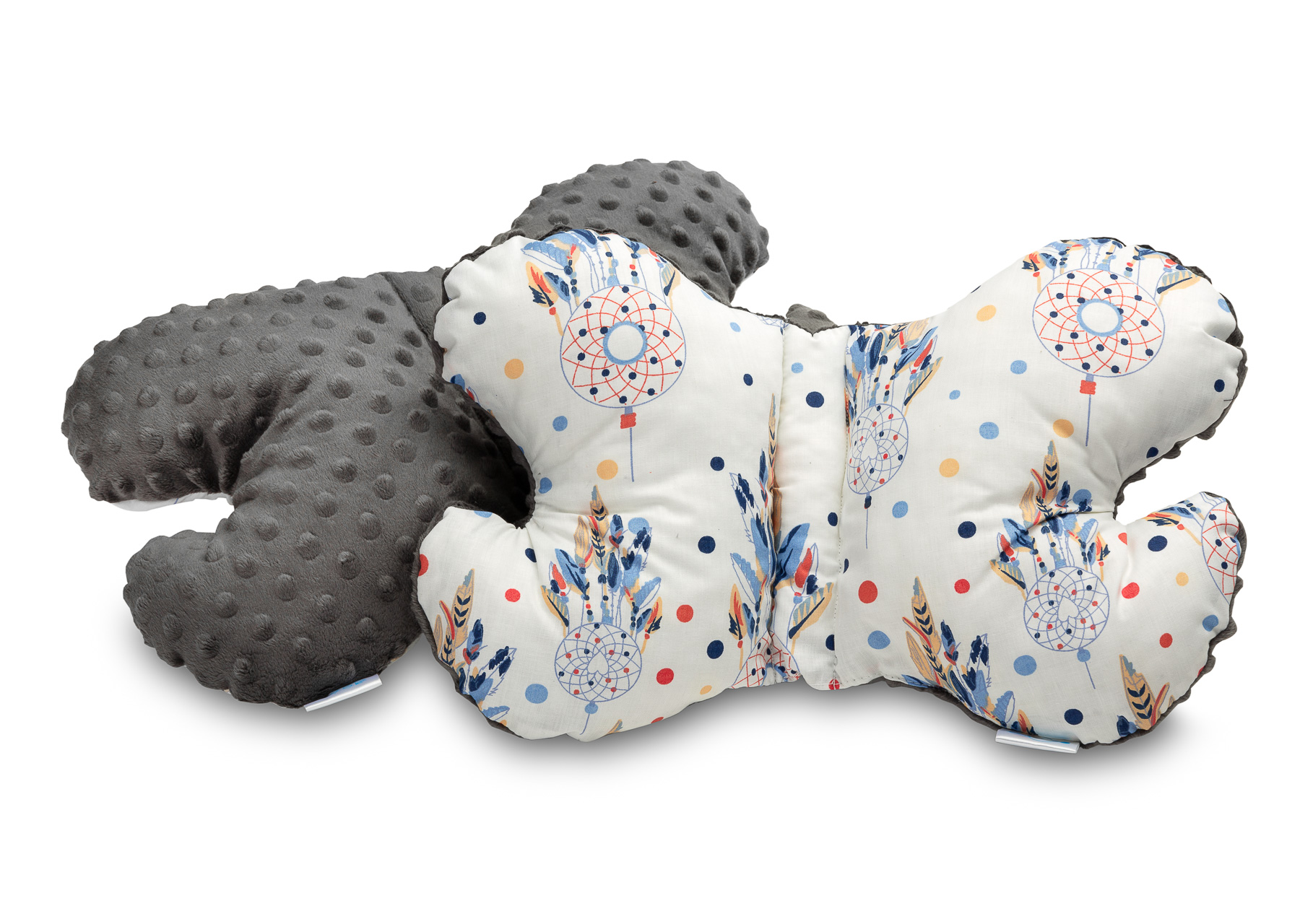 Butterfly Pillow – dream catchers graphite