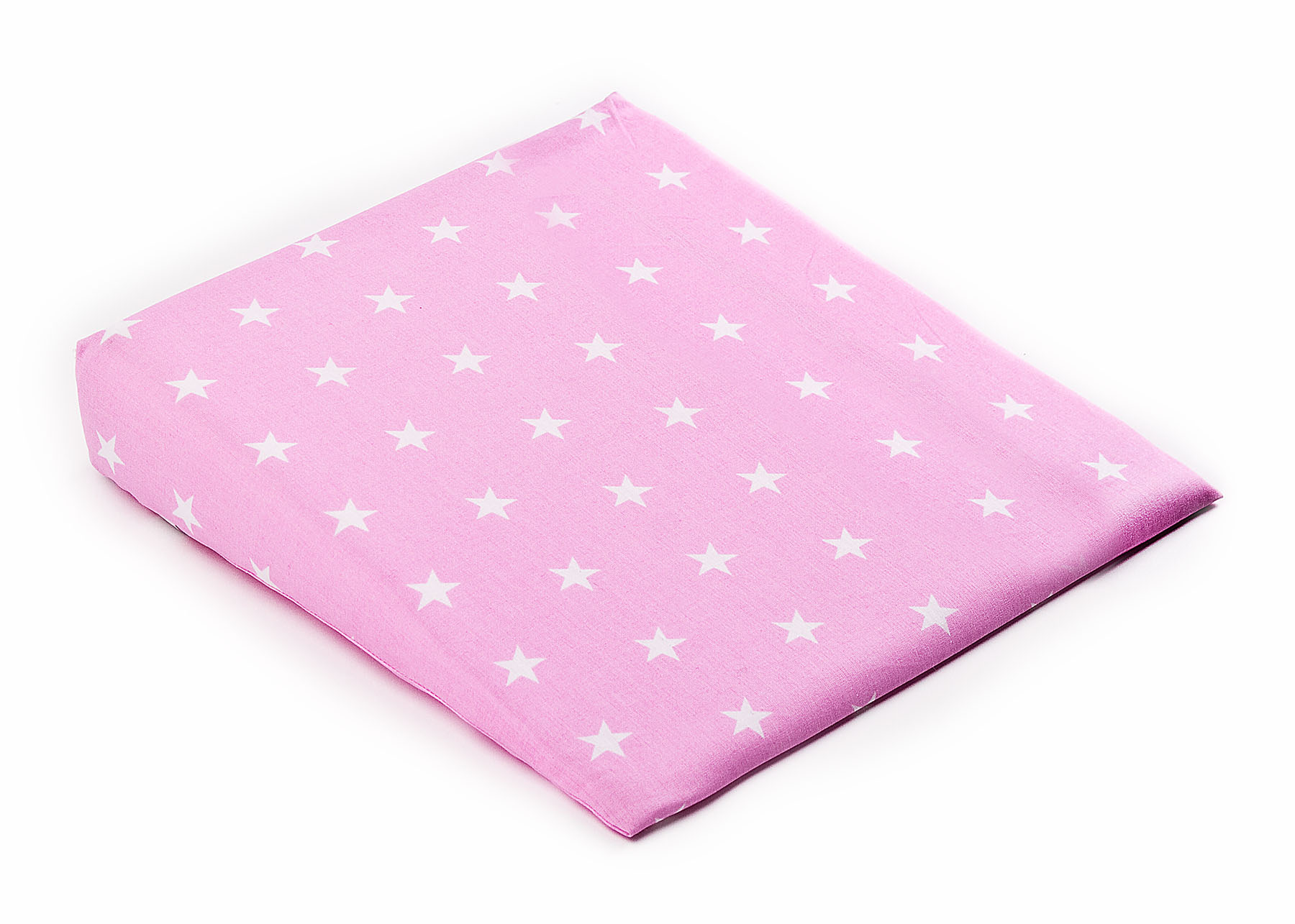 38×30 Wedge Pillowcases – stars pink