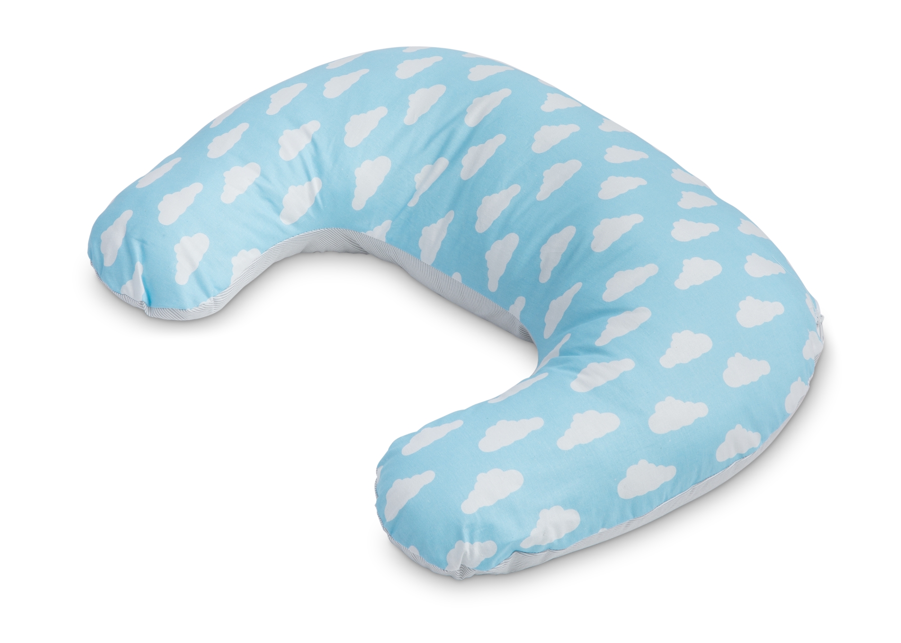 Pillow for Feeding – clouds blue