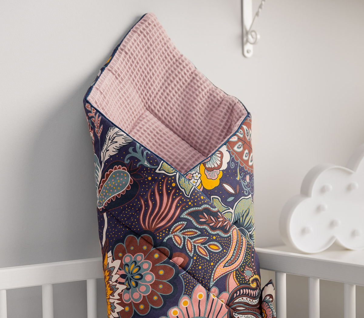 Baby Newborn Soft Swaddle Wrap Sleeping Bag Velvet Cotton Rozek Sensillo New