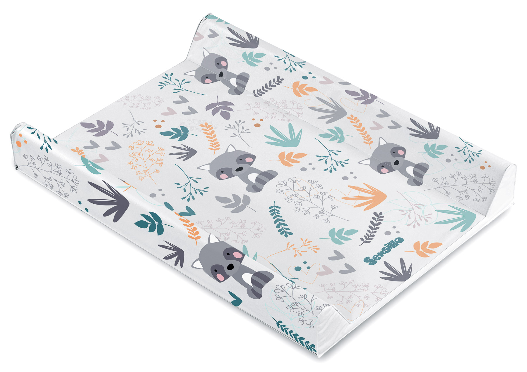 Forest Changing Pad – raccoon platinum