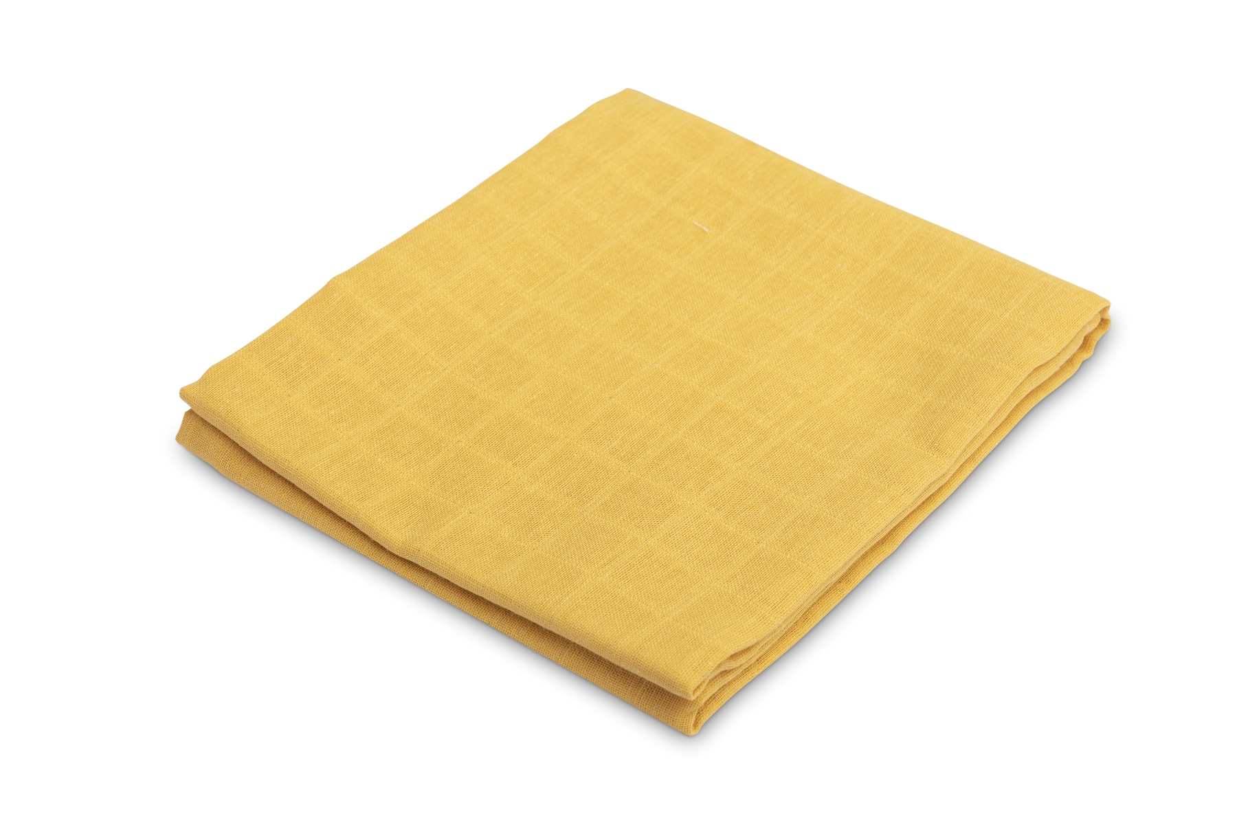 Muslin diaper – smooth mustard