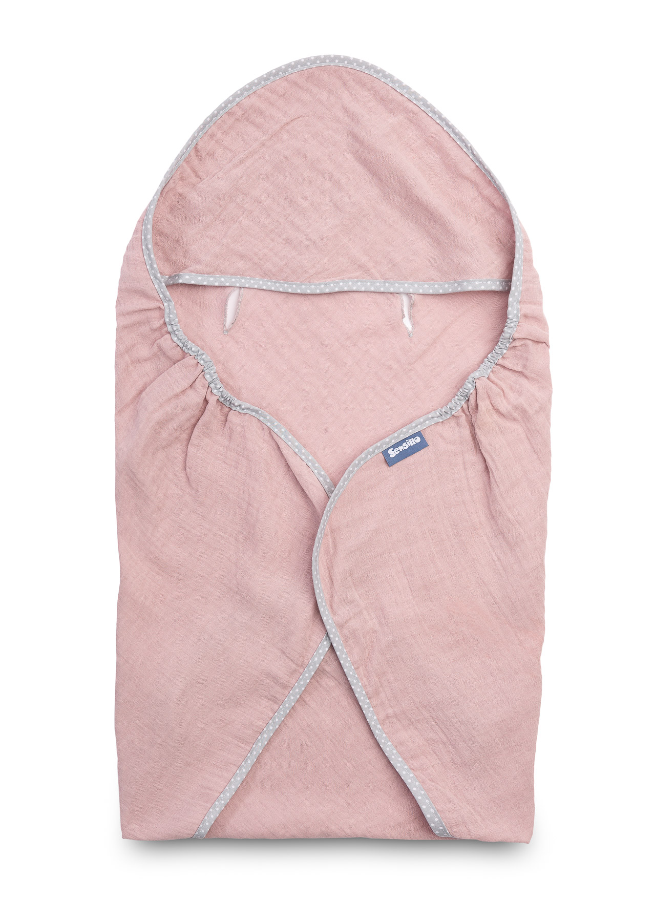 Child seat muslin swaddle blanket for summer – pink