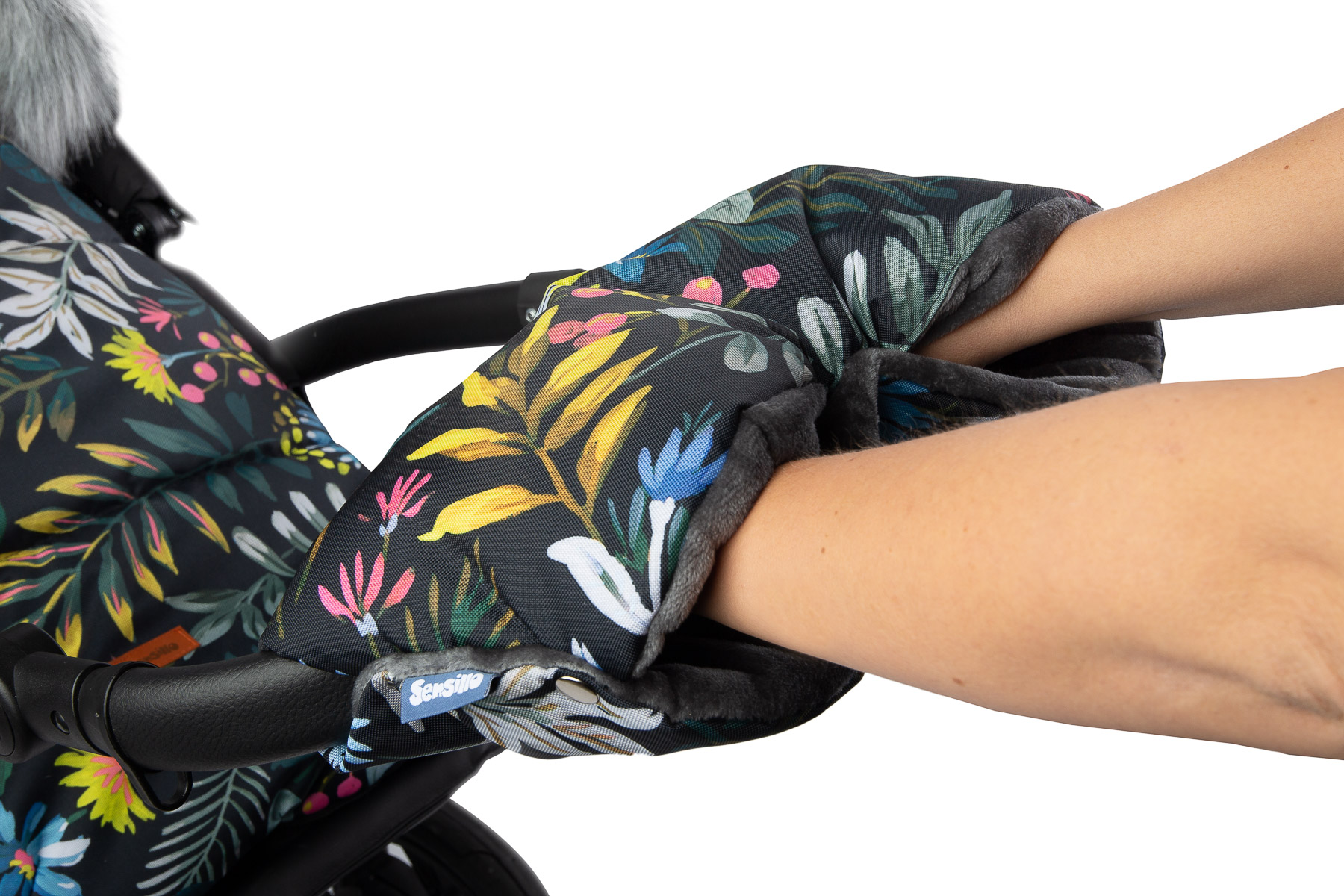 Pushchair Muff – flowers