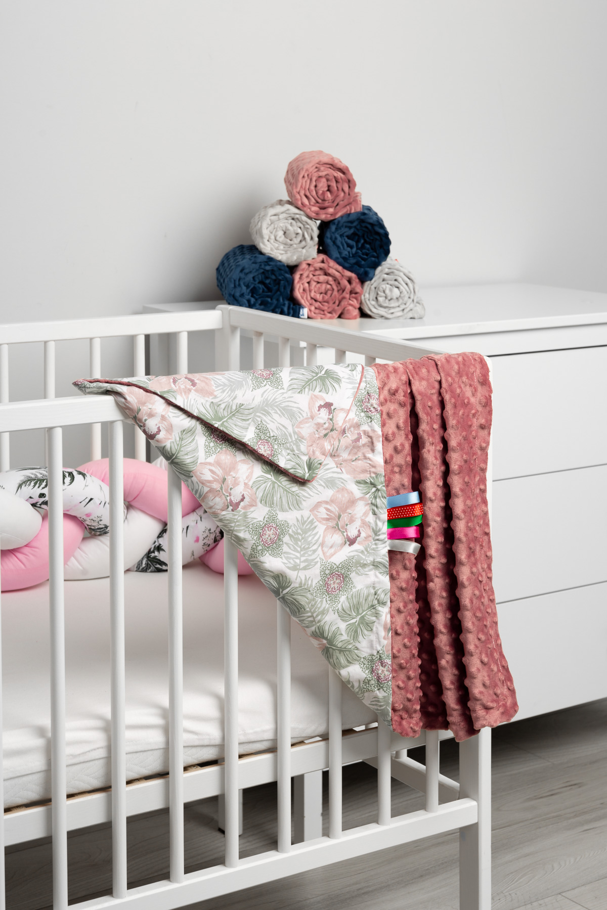 Soft Baby Warm BLANKET two-sided Minky Velour Nursery Sensillo 