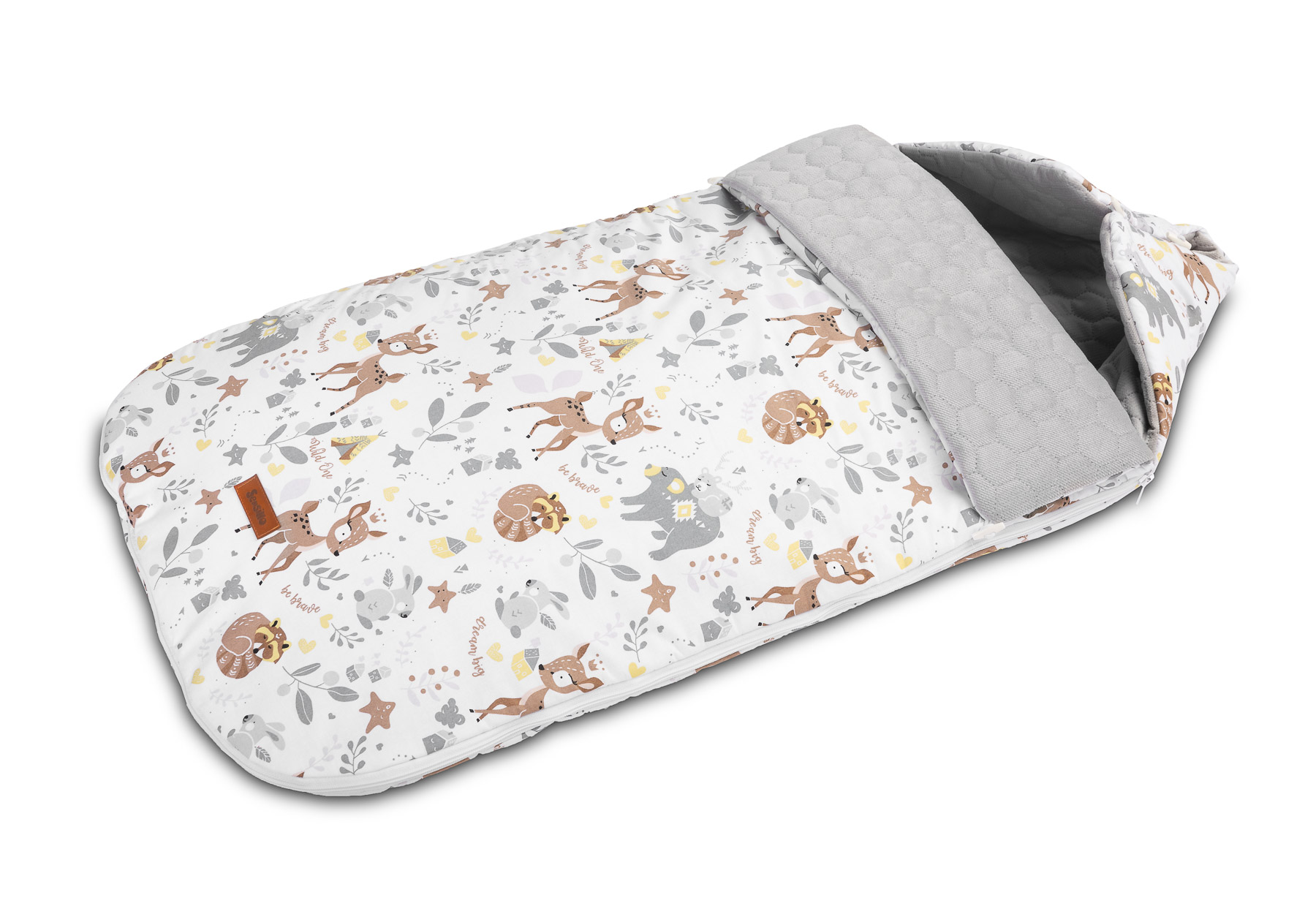 Velvet Sleeping Bag – white forest adventure