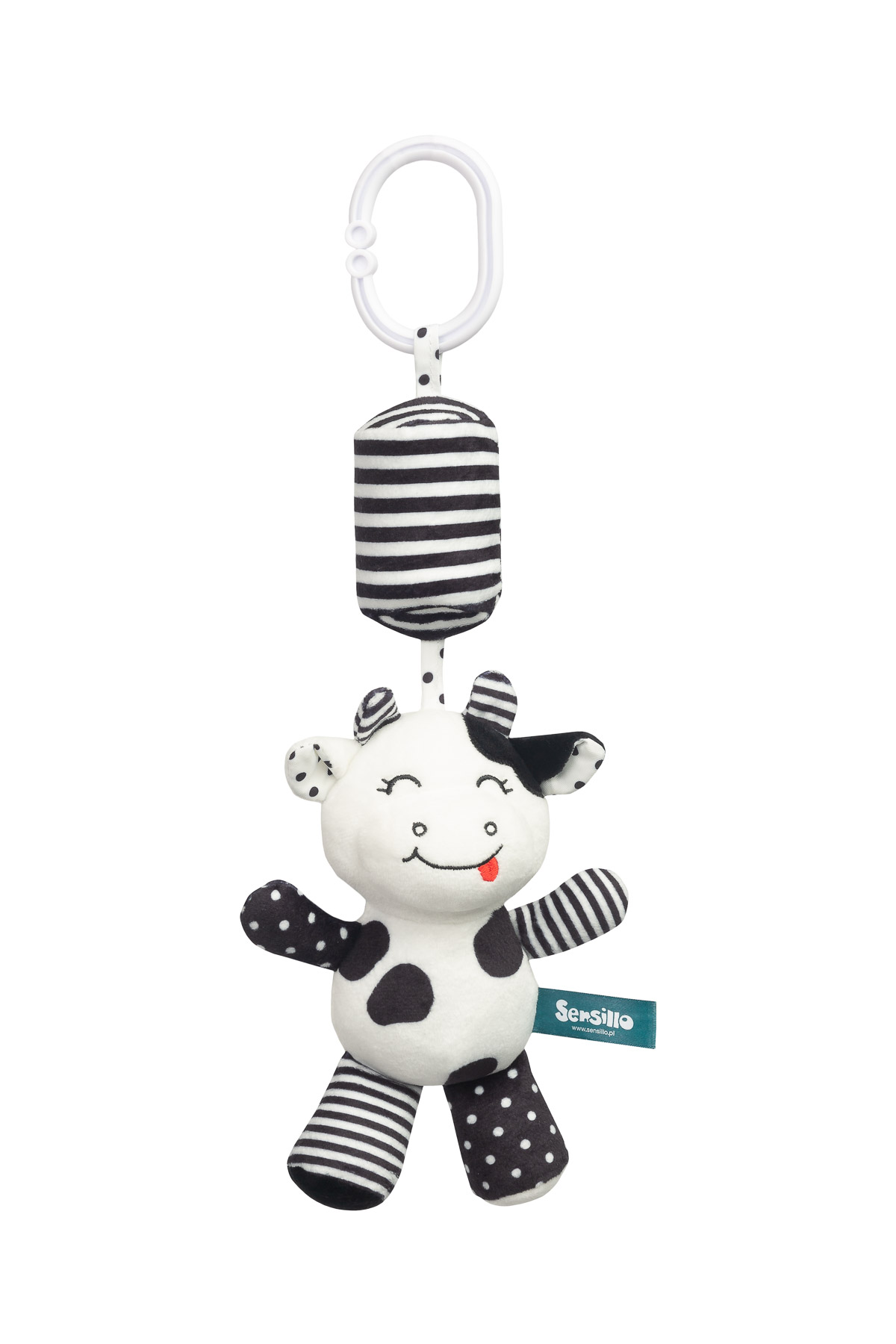 BLACK&WHITE STROLLER PENDANT COW