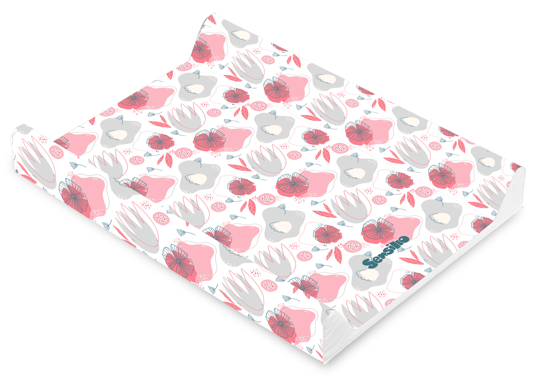 Soft changing pad – Garden Poppies