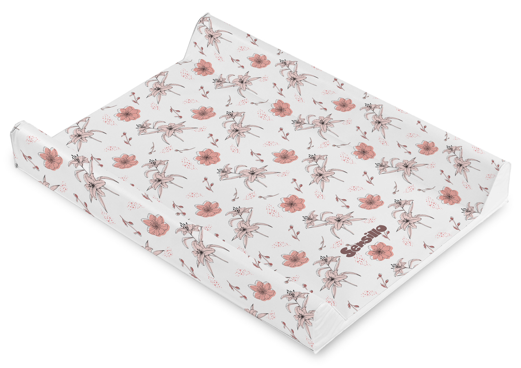 Soft changing pad – Flowers Lilis