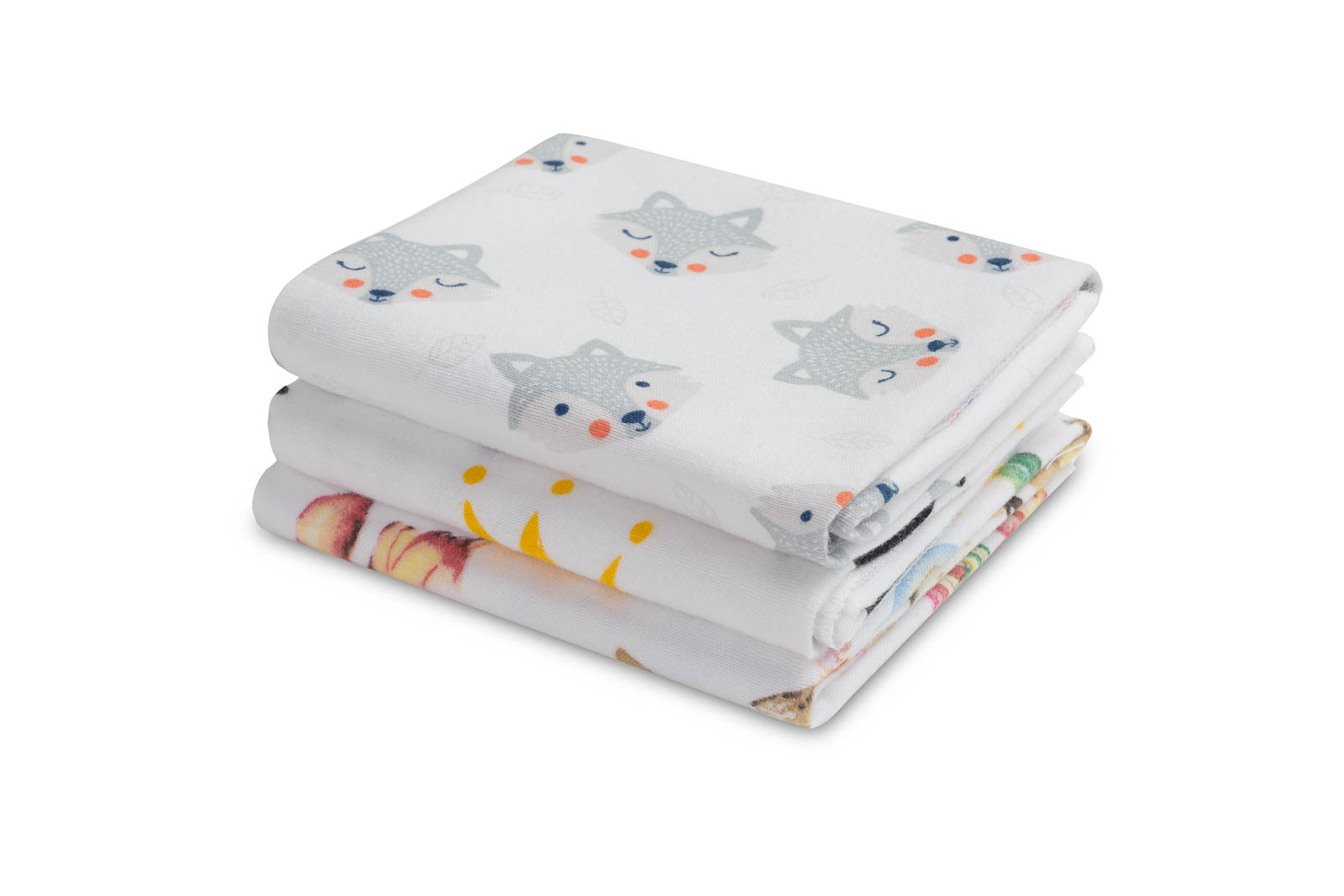 Reucable diapers with oilcloth 3pack – girl
