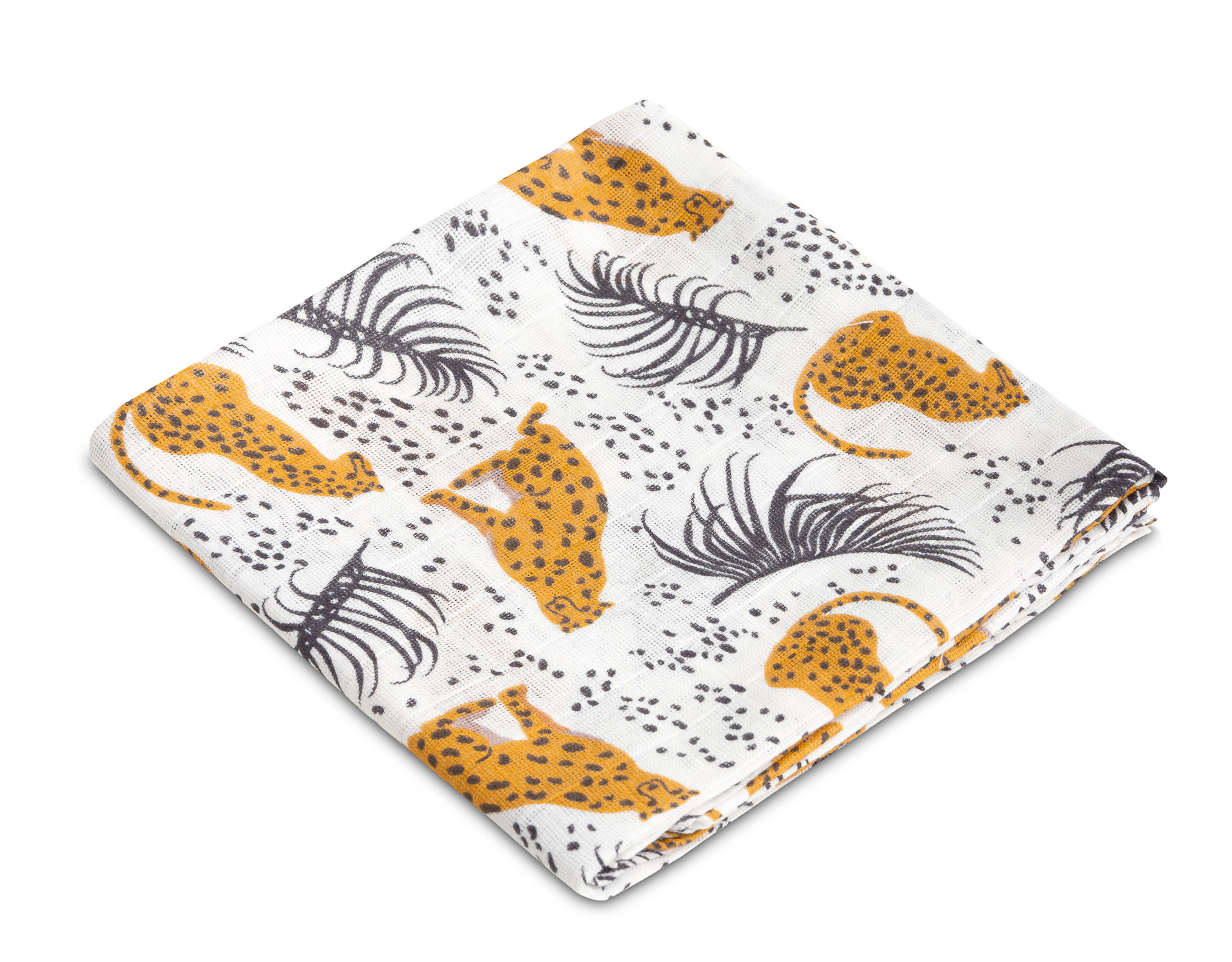 Muslin diaper – Leopard
