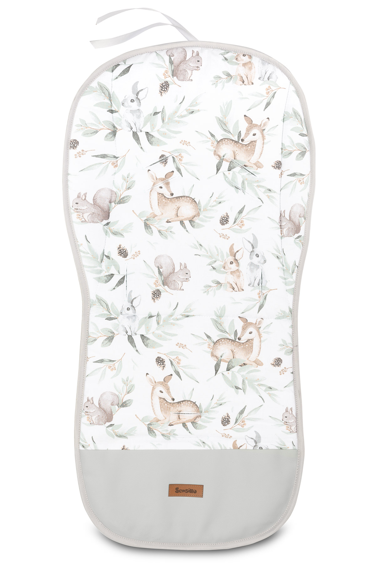 Waffle pushchair liner – Deers Mint