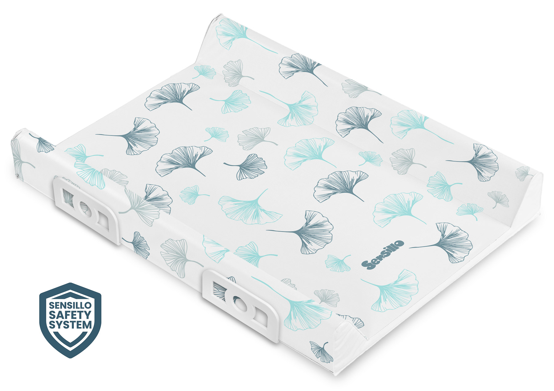 Botanical changing pad  SAFETY SYSTEM – Platinum