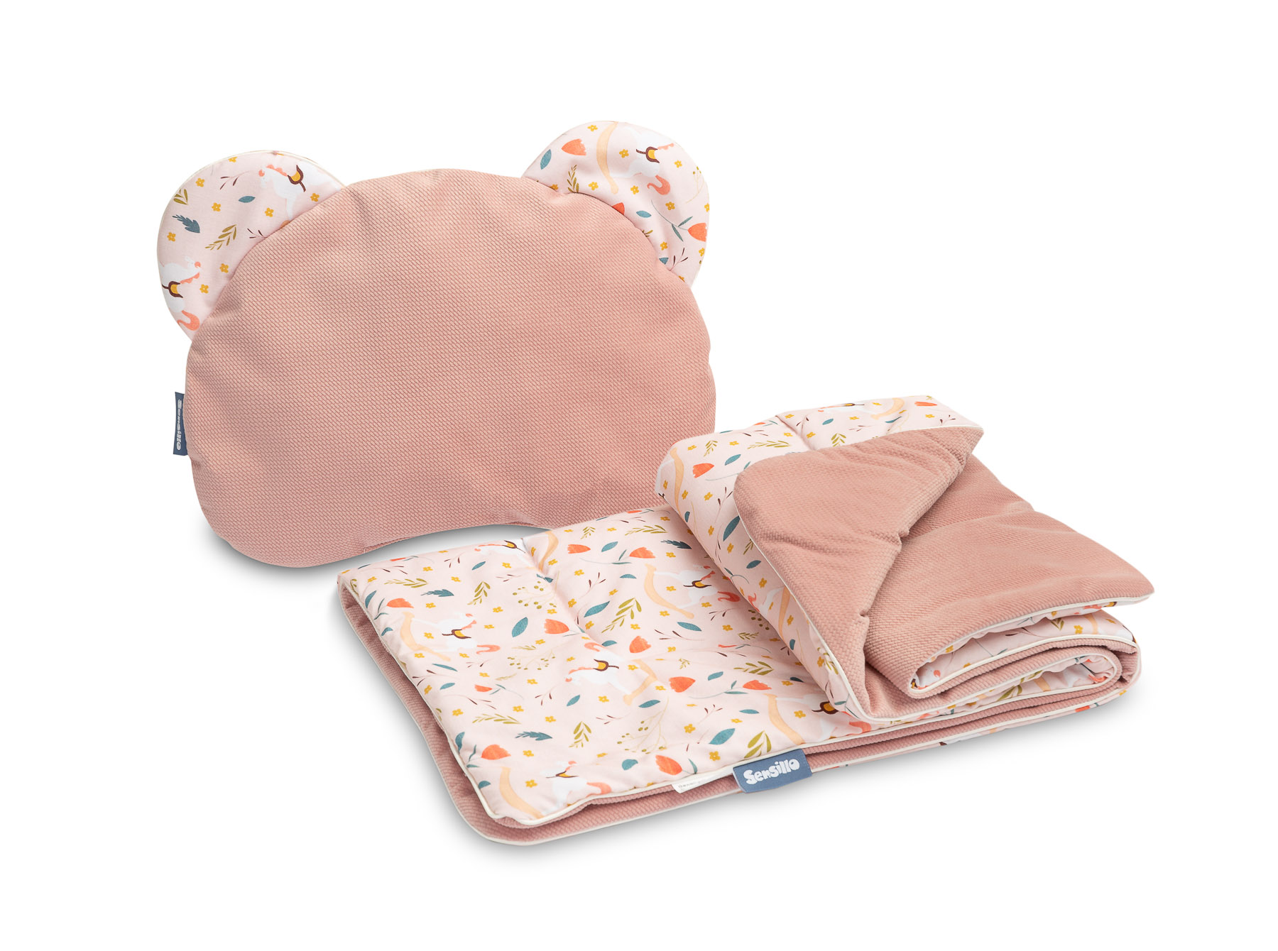 Velvet set – Pink Rocking Horse