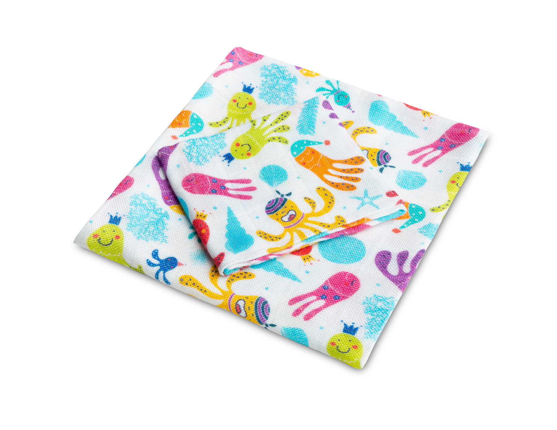 Bamboo diapers Set Octopus 30×35 75×75