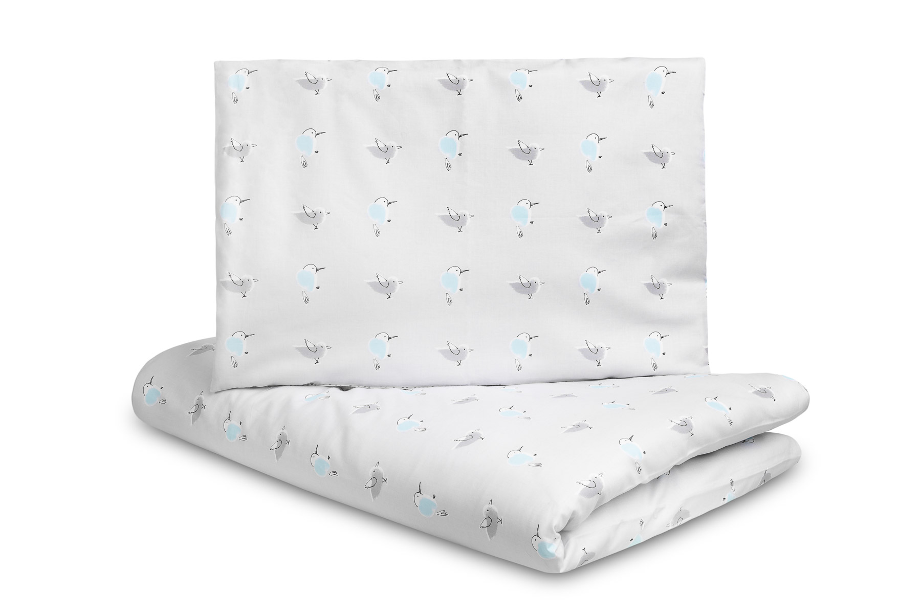 2-pieces 100×135 cm Bed – Kingfishers Dots