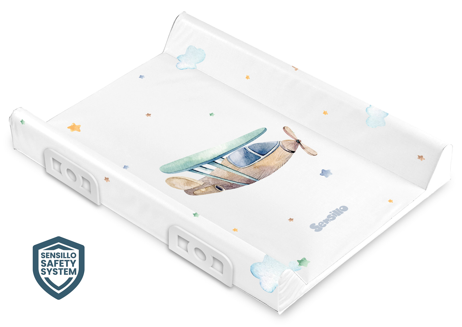 Changing Pad SAFETY SYSTEM SKY – AEROPLANE BROWN