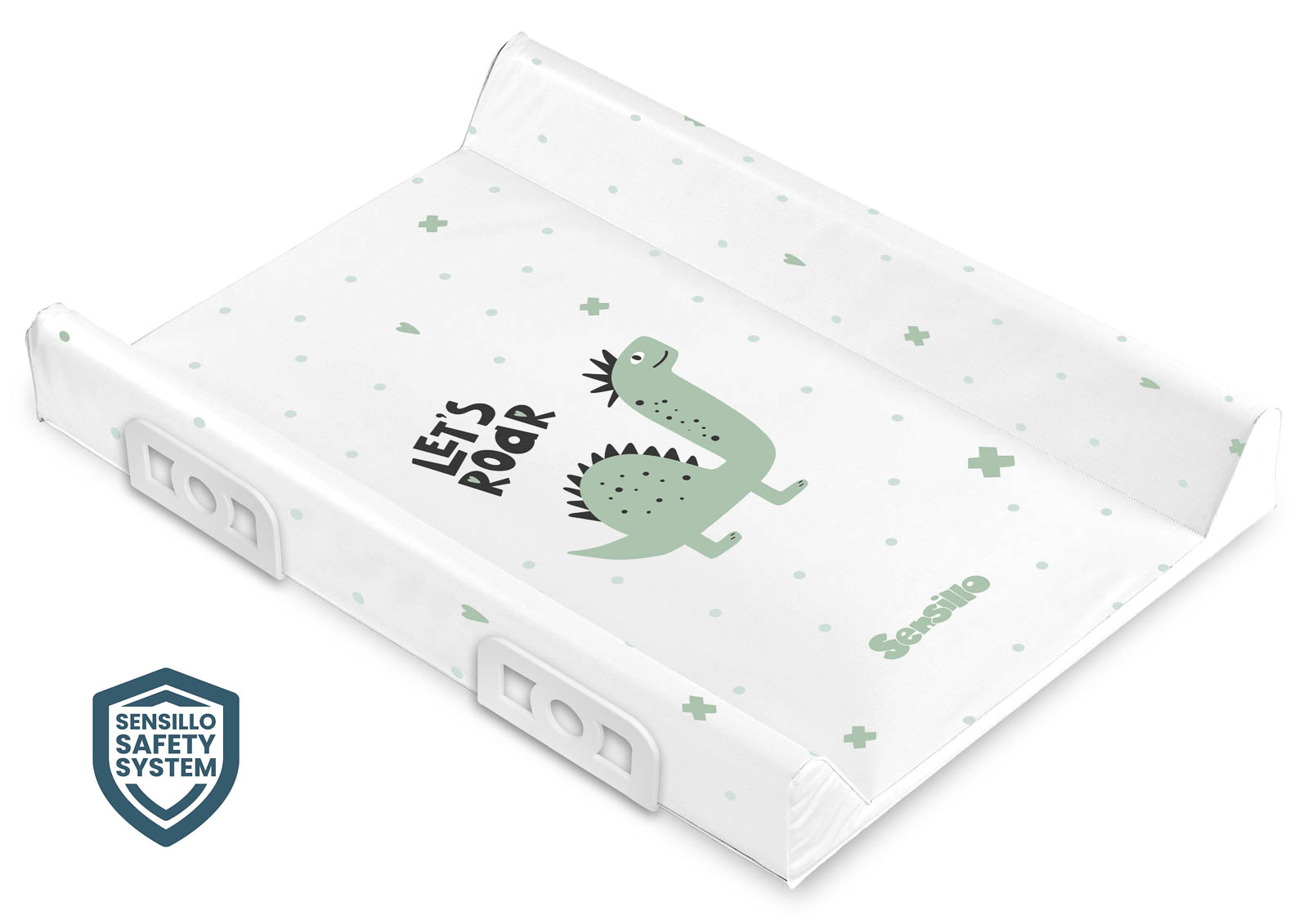 Changing Pad SAFETY SYSTEM DINO – GREEN