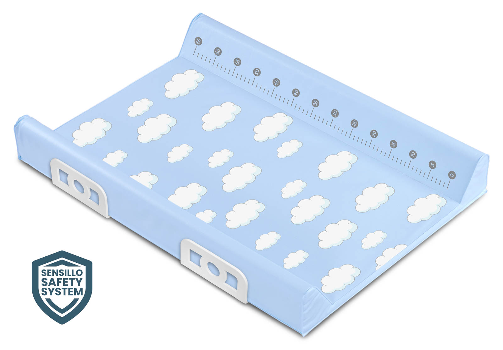 Changing Pad SAFETY SYSTEM CLOUDS – BLUE