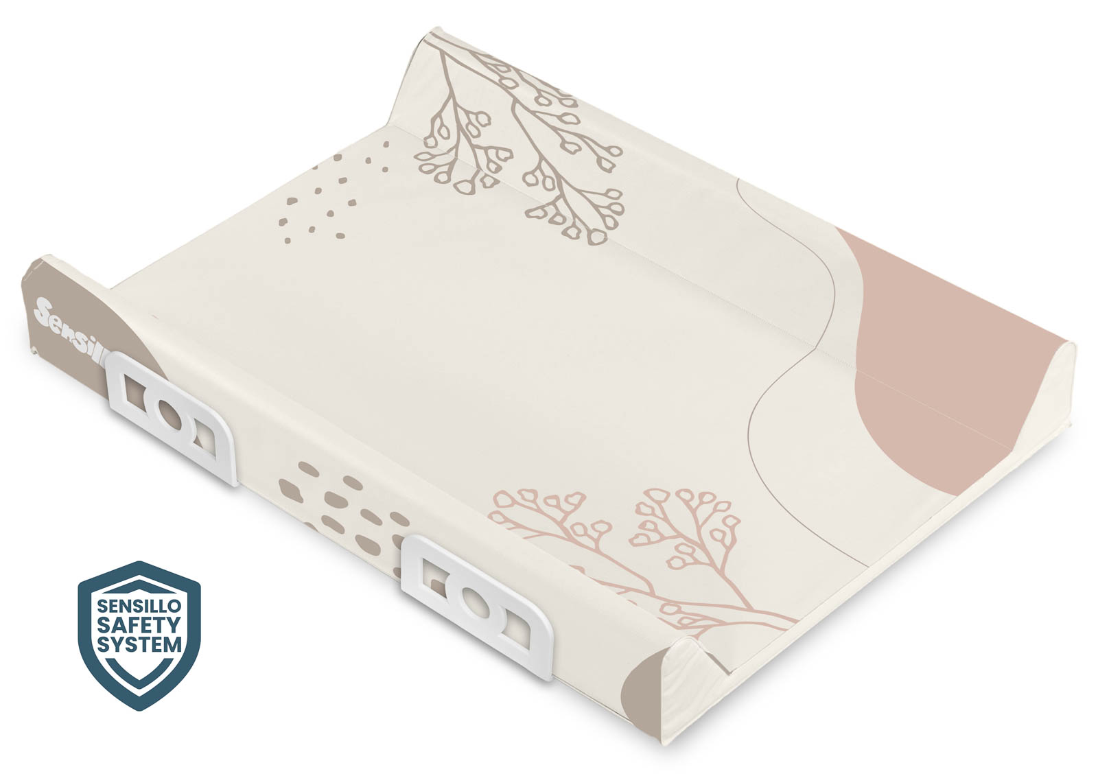 Changing Pad SAFETY SYSTEM BOHO – Beige
