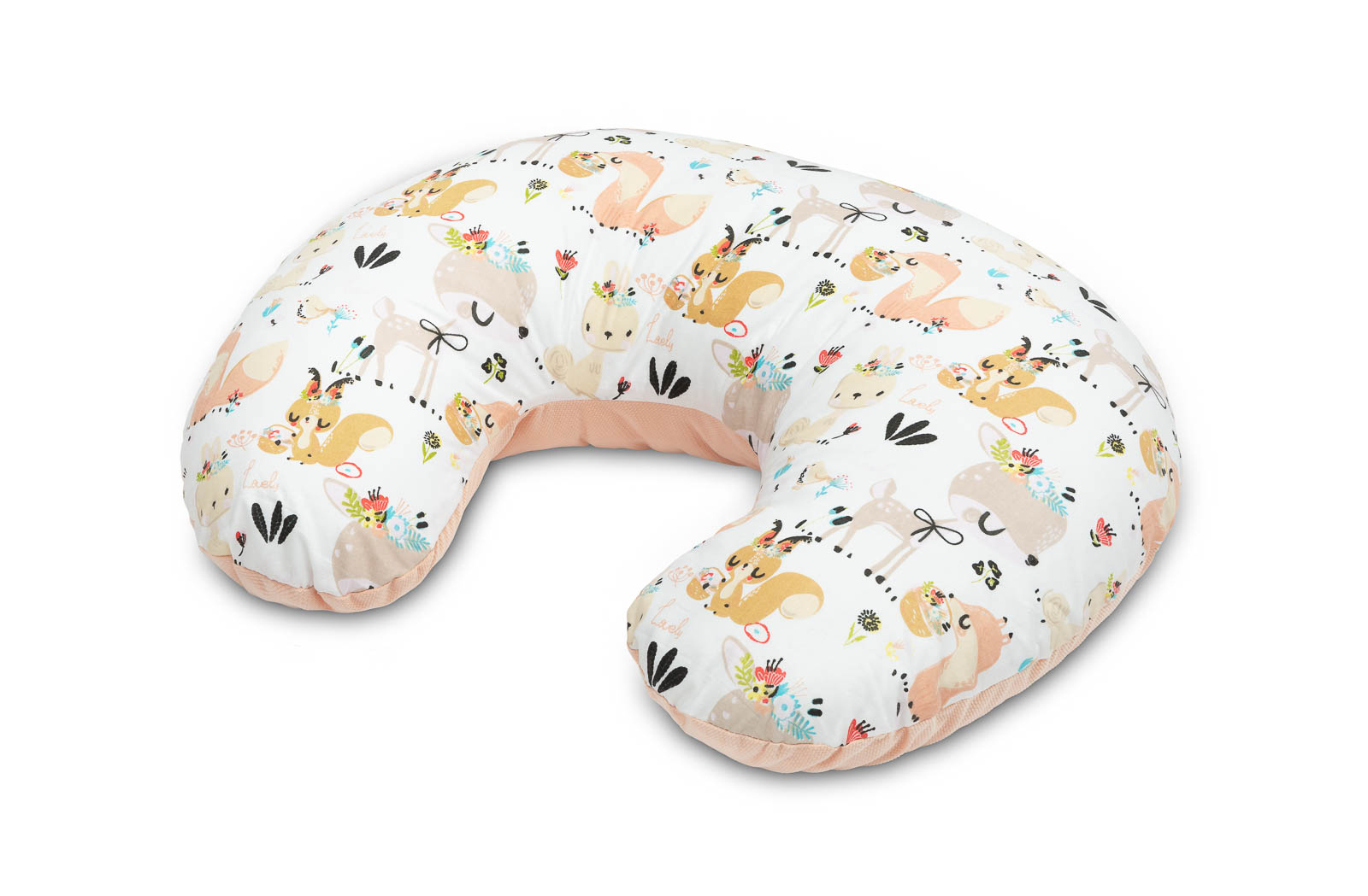 Pillow for feeding Velvet – Picnic Peach