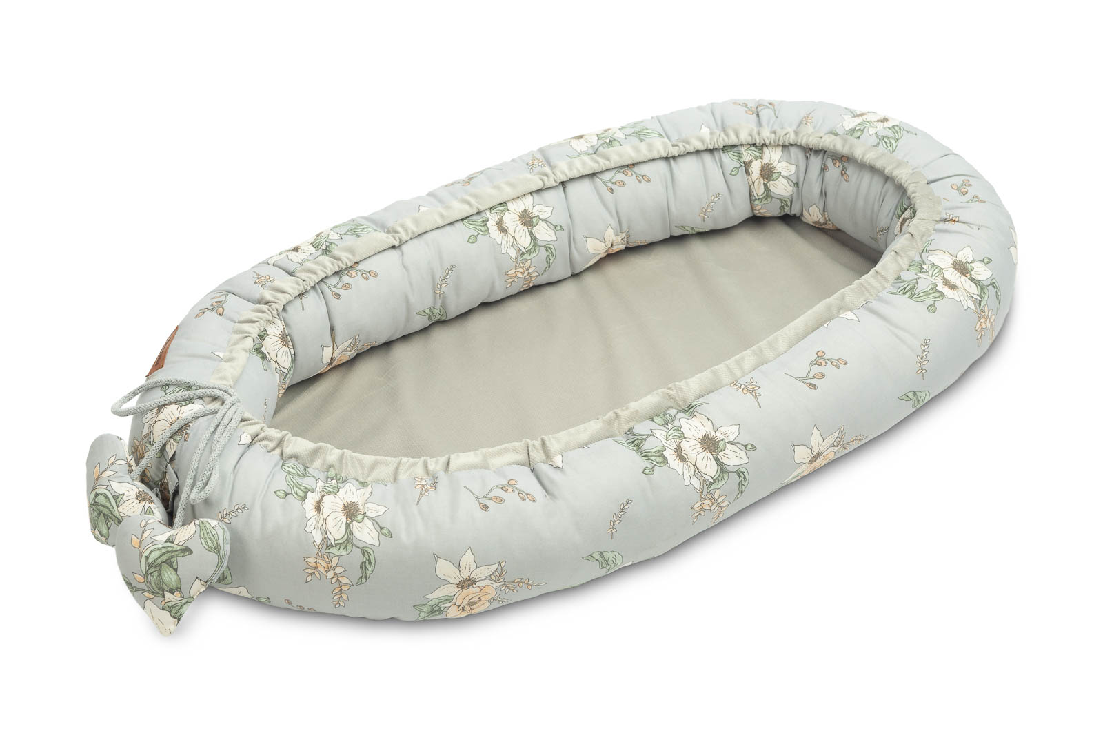 Velvet Baby Nest/baby Cocoon – Lily Grey