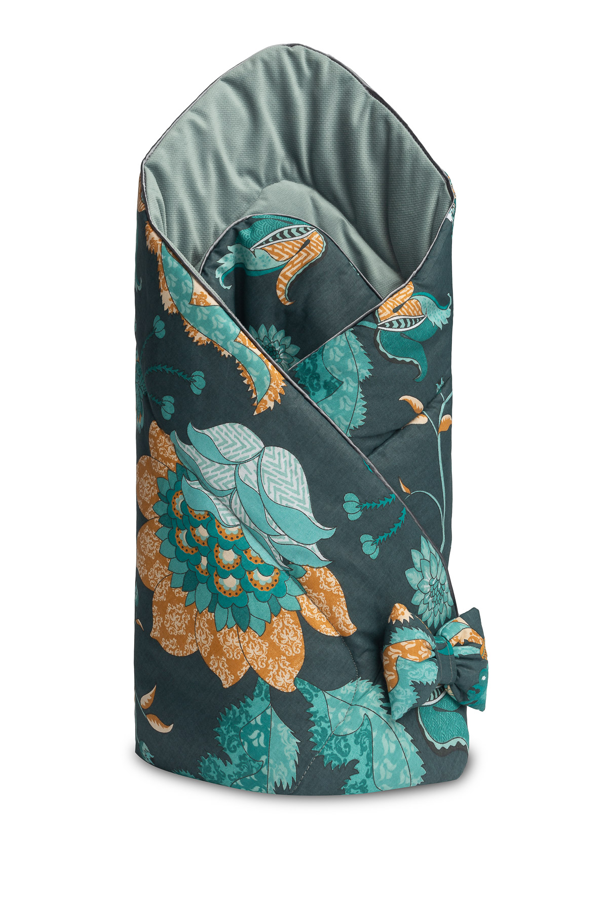 Velvet Baby Nest Cone Wrap – Paradise Emerald