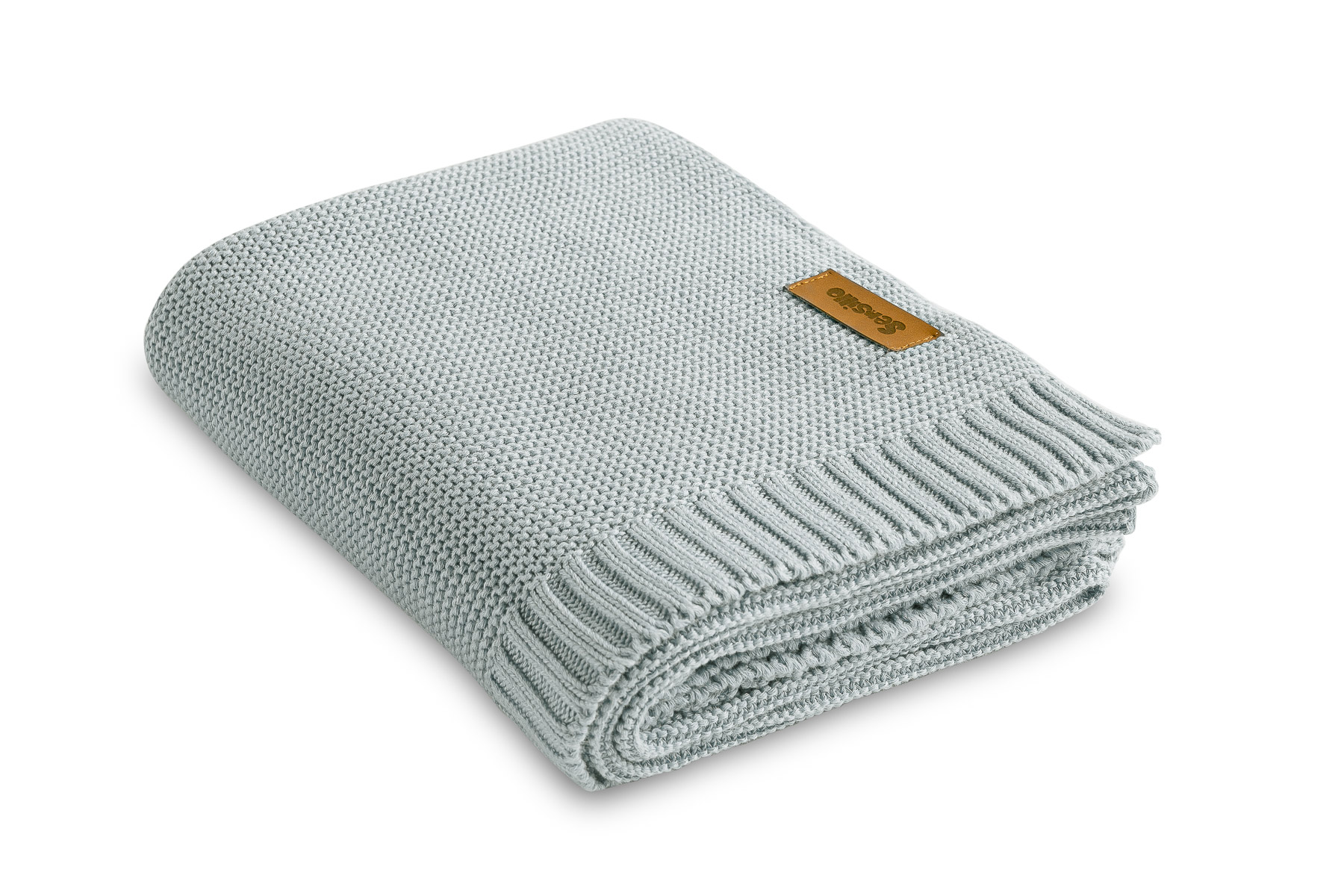 Bamboo and cotton blanket – Baby Grey