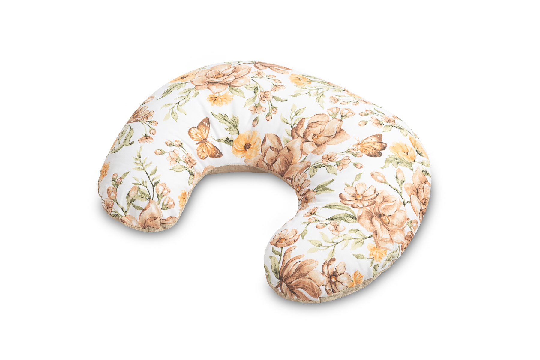 Pillow for feeding Velvet – Square Beige