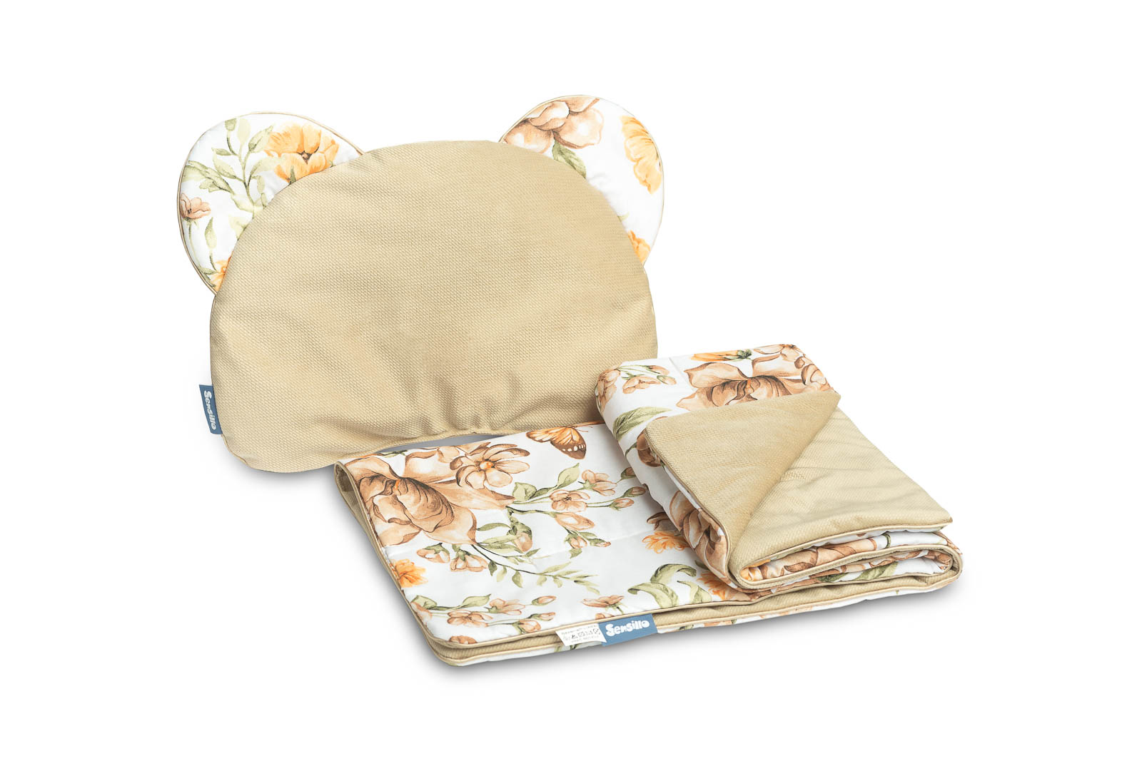 Velvet set – Square Beige