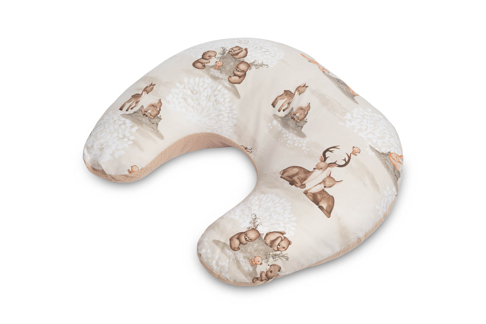 MUSLIN PILLOW FOR FEEDING – BROWN COPS