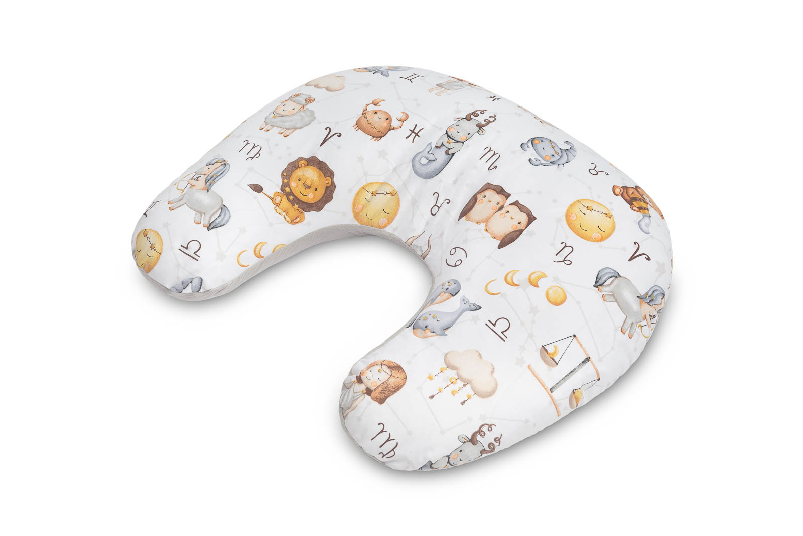 MUSLIN PILLOW FOR FEEDING – ZODIAC GREY