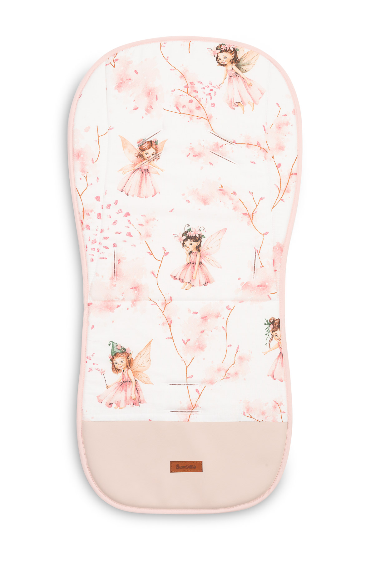 MUSLIN INSERT FOR A STROLLER – FAIRY PINK