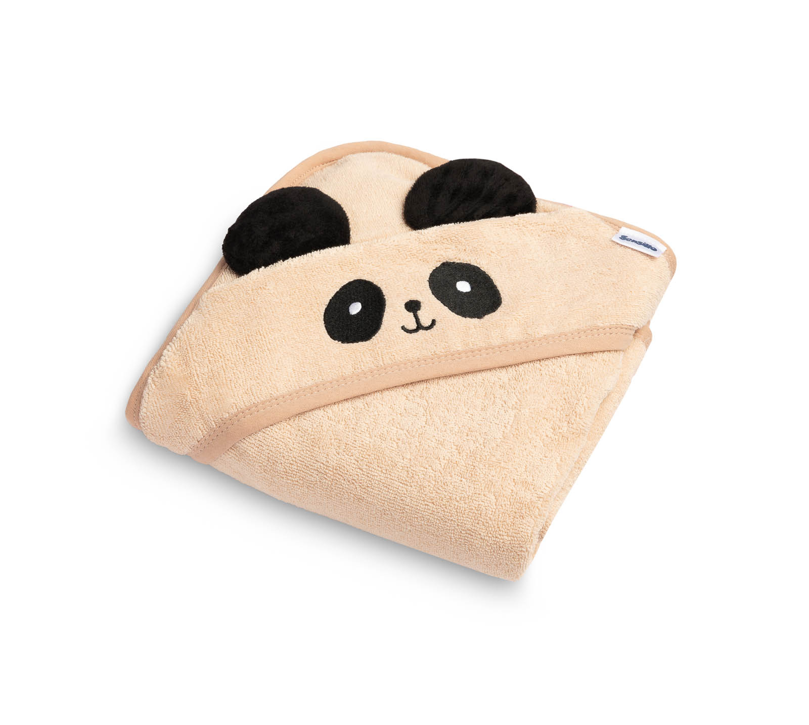 Okrycie kąpielowe 90X90 PANDA BEŻOWY